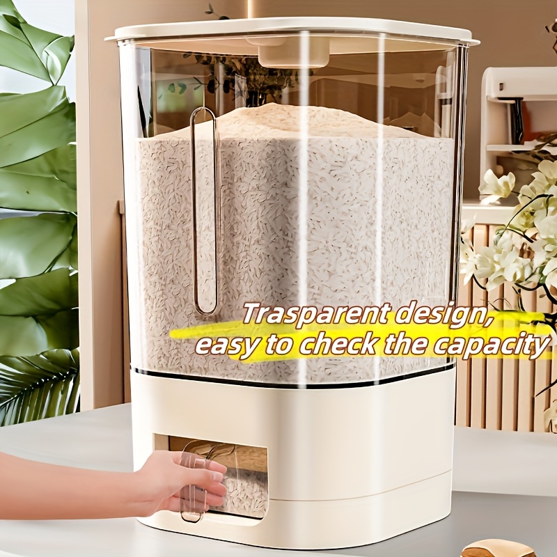 14LB Rice Dispenser, Large Gra - Kitchen Gadgets Organizer recension och pris