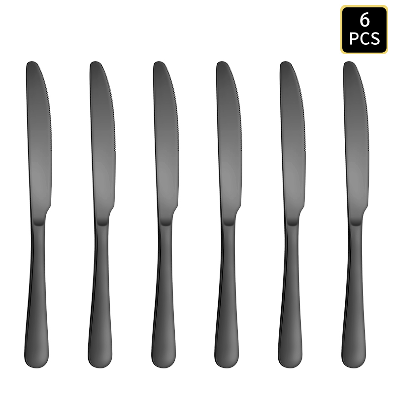 4/6/16/24pcs Black Stainless S - Kitchen Gadgets Gold recension och pris
