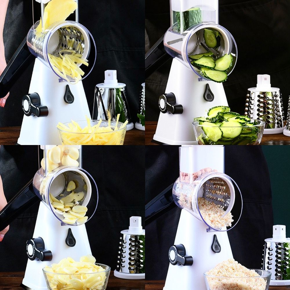 Rotary Food Slicer Grater Shre - Kitchen Helper Gadgets recension och pris