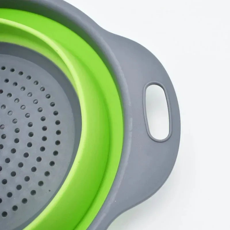 1Pc Foldable Silicone Strainer - Kitchen Gadgets Organizer recension och pris